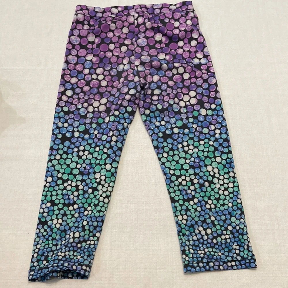 Justice Girls Athletic Leggings - EUC Size 12